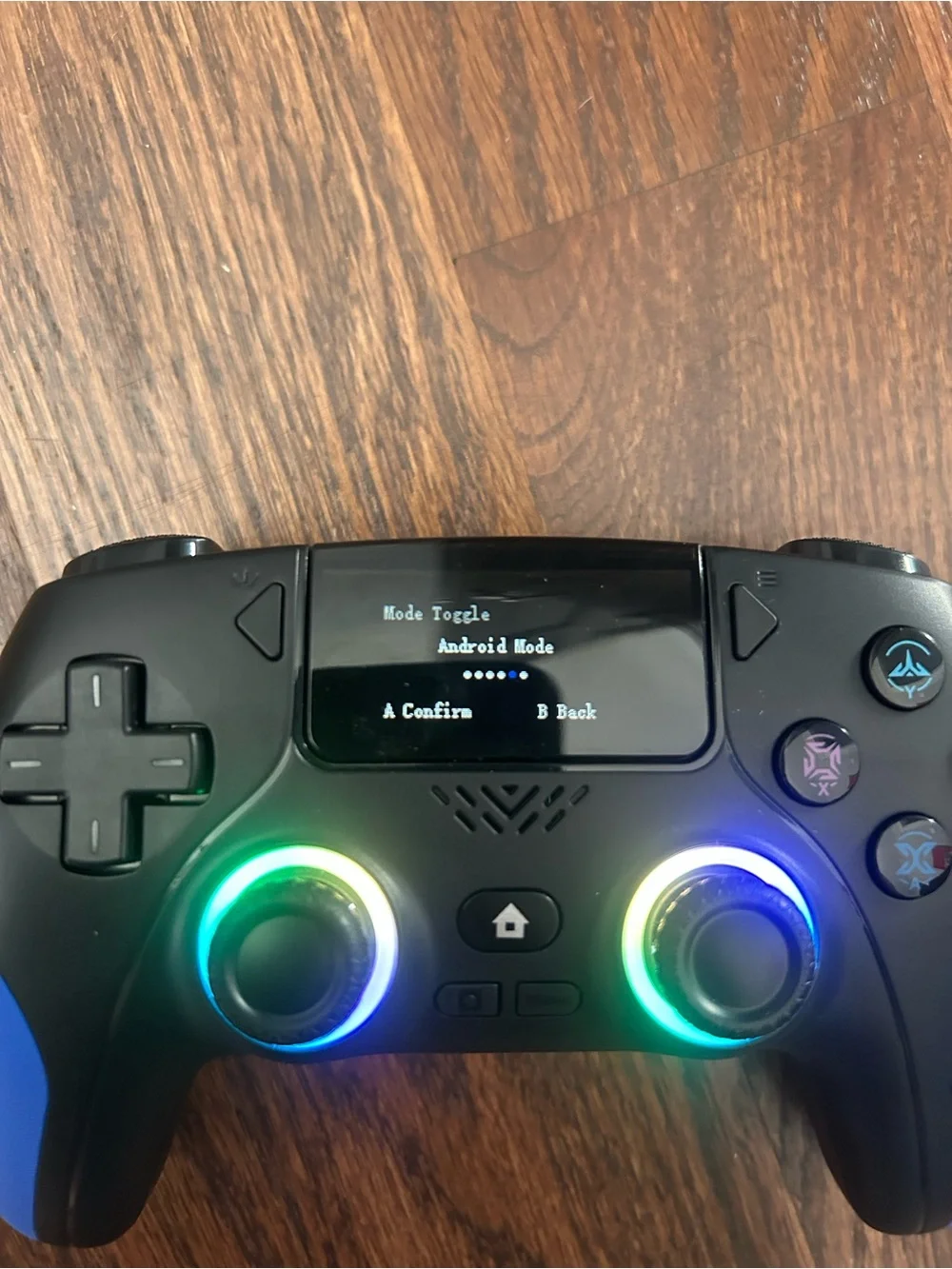 CM-620 Wireless Controller for PS4 Switch iOS Android RGB Bluetooth
